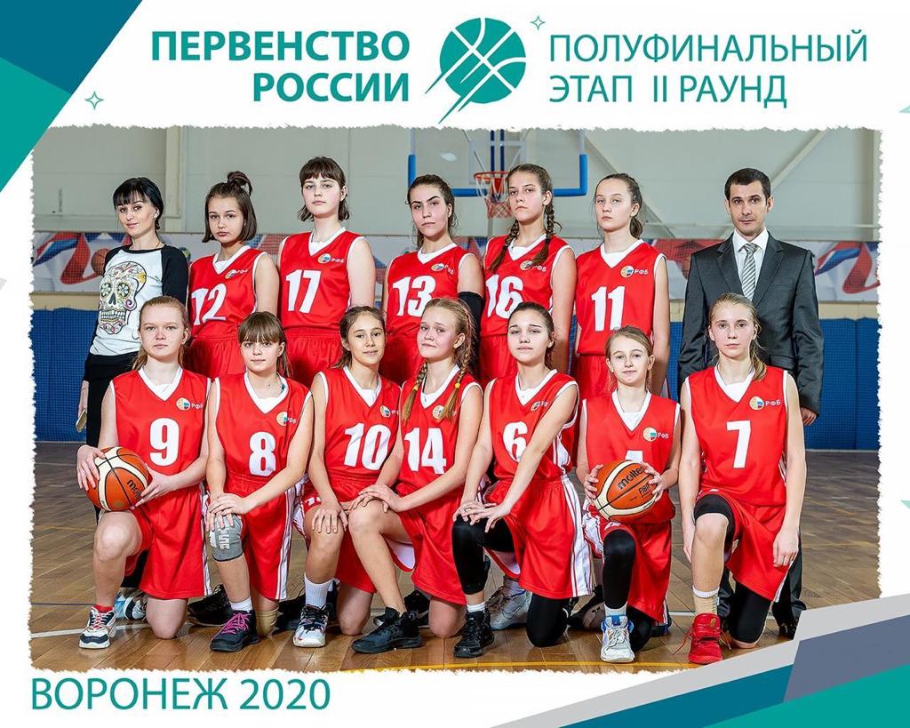 Полуфинал (2 раунд) Первенство России по баскетболу среди девушек 2006 г. рождения и моложе